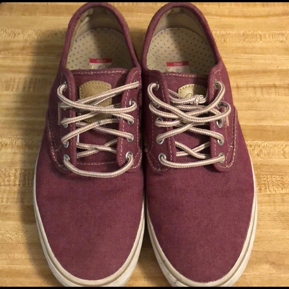 Vans Shoes - Maroon